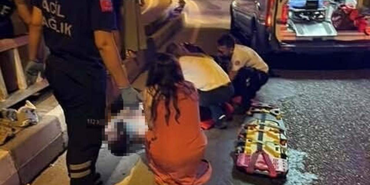 Kaskı fırlayan motosiklet sürücüsü hayatını kaybetti