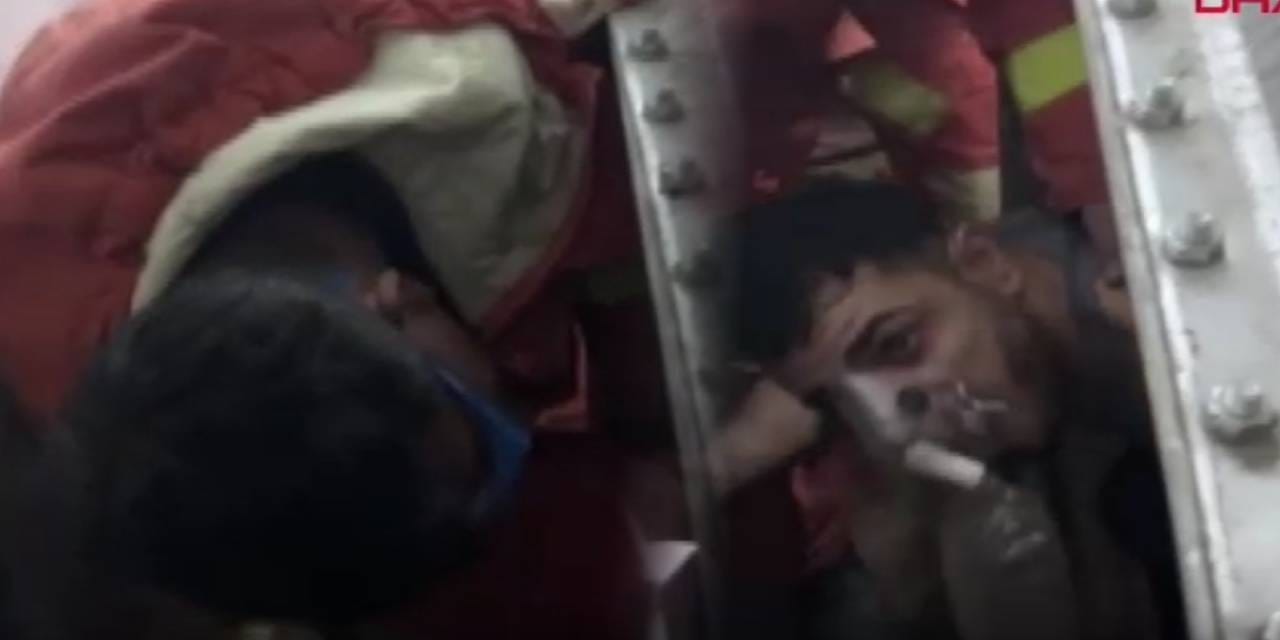 Su deposunda fenalaştı! İmdadına itfaiye yetişti