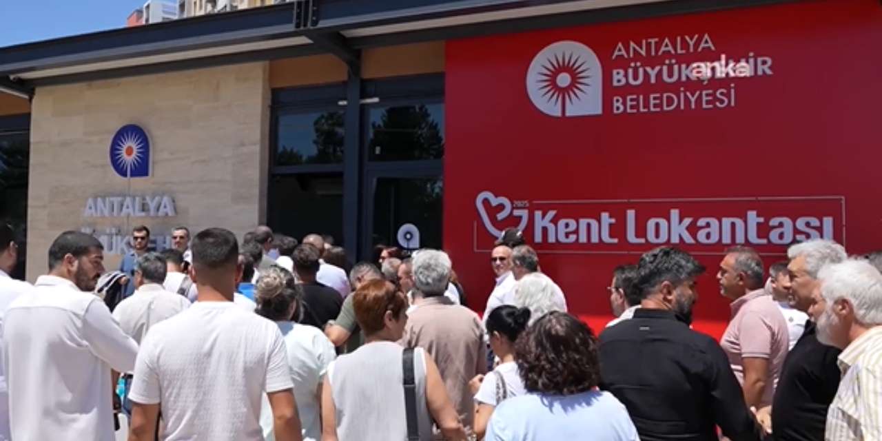 Yeni açılan Kent Lokantası'na giden gözlerine inanamadı
