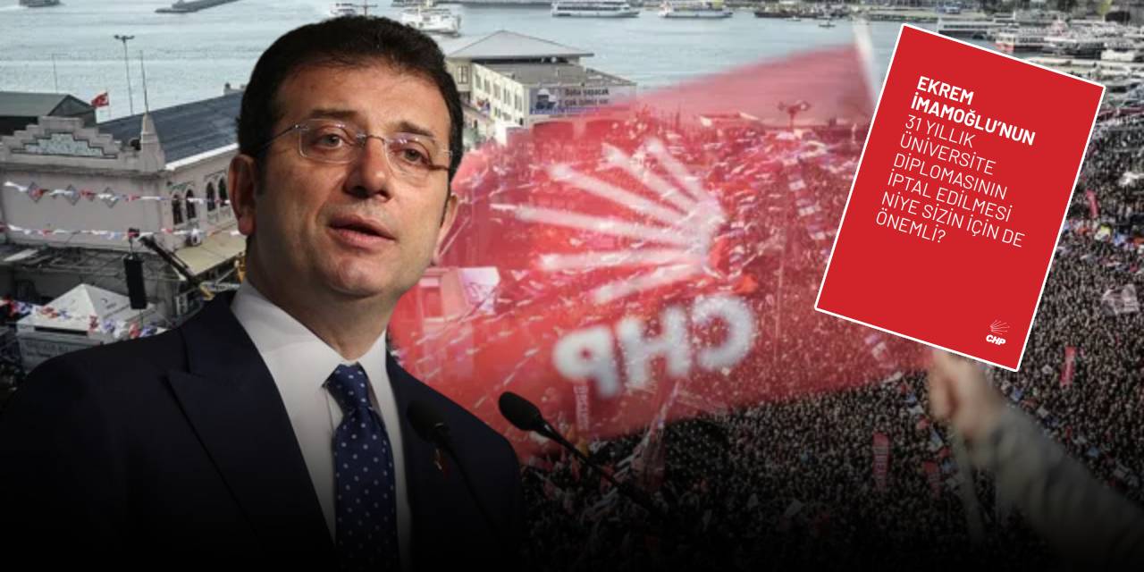 CHP'den 'diploma' broşürü: "Otokrasiye evrilen rejimin son icadı"