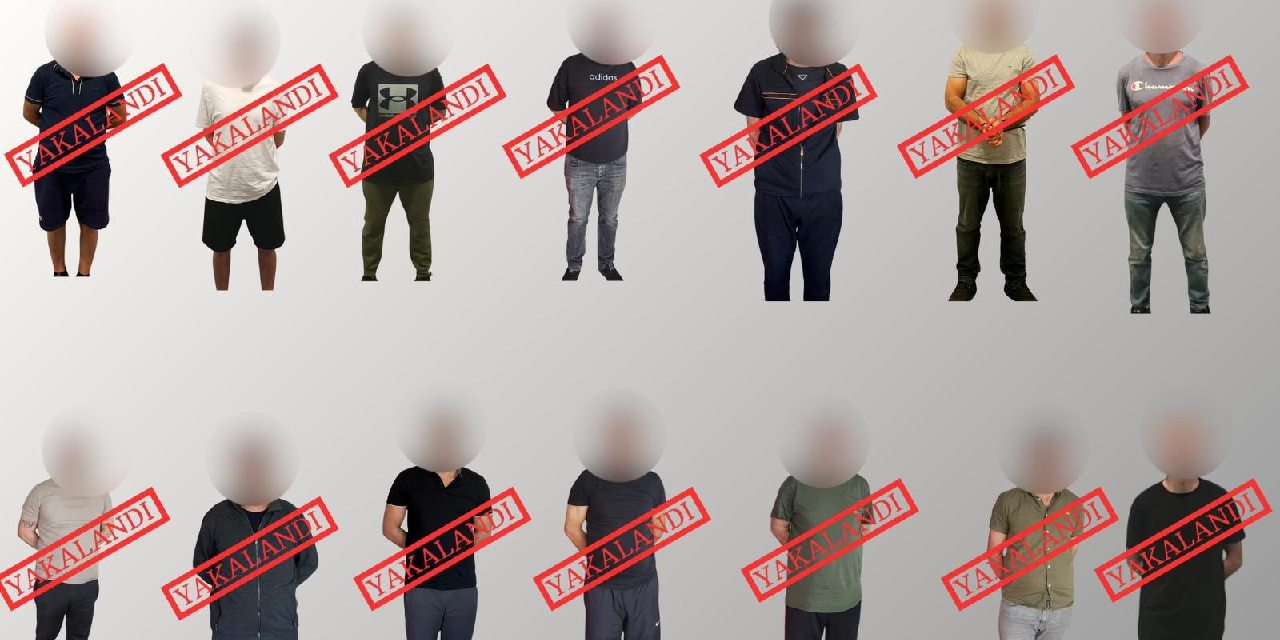 12'si kırmızı bültenle aranan 14 suçlu Türkiye'ye iade edildi