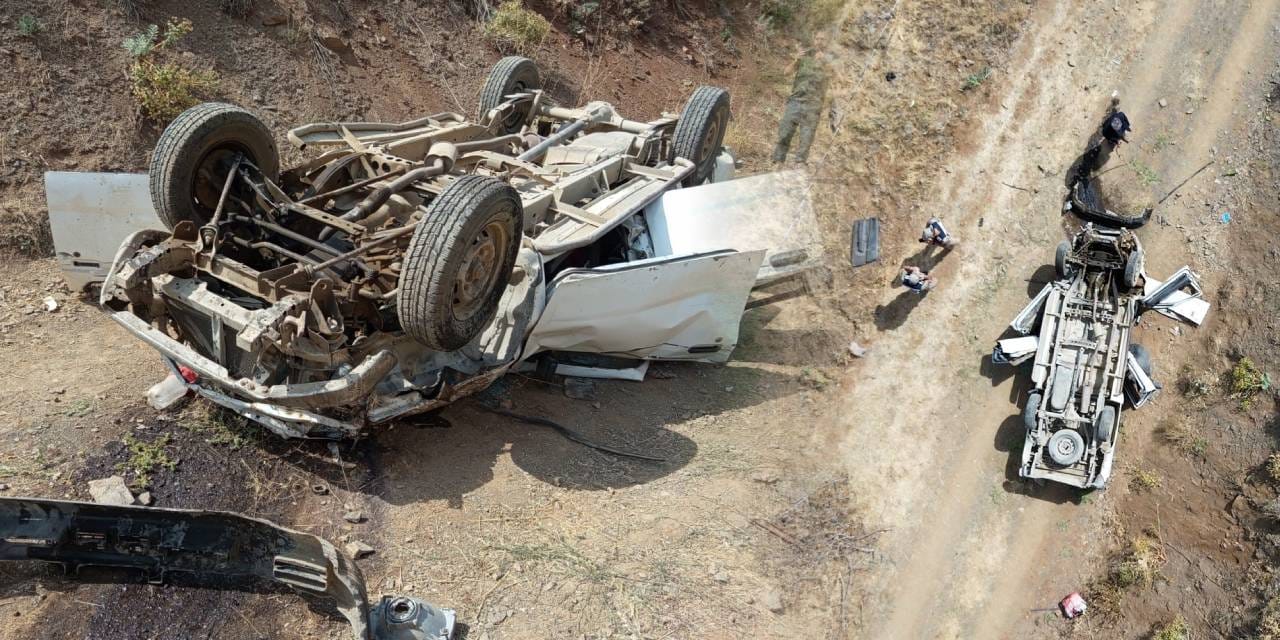Hakkari’de feci kaza! Ölü ve yaralılar var