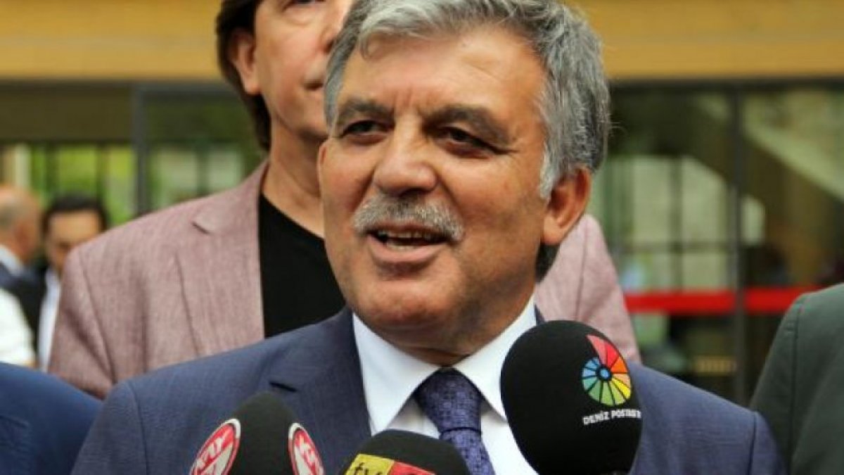 Abdullah Gül'den yeni parti sorusuna nasıl cevap verdi?