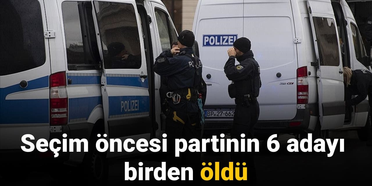 Seçim öncesi partinin 6 adayı birden öldü