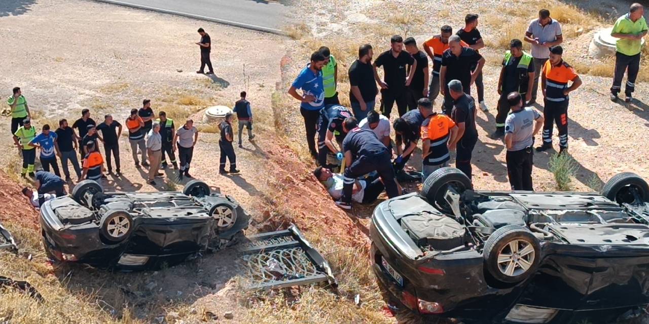 Feci kazada araç şarampole uçtu! Sürücü ağır yaralı