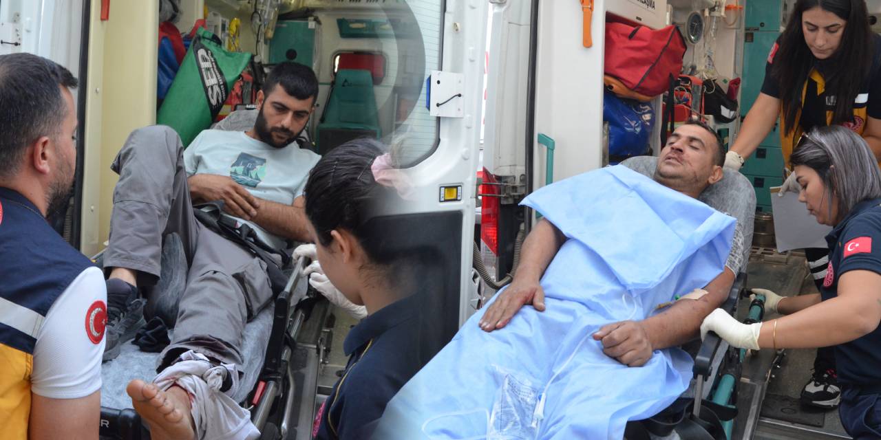 Alacak tartışmasında kan aktı: 2 yaralı