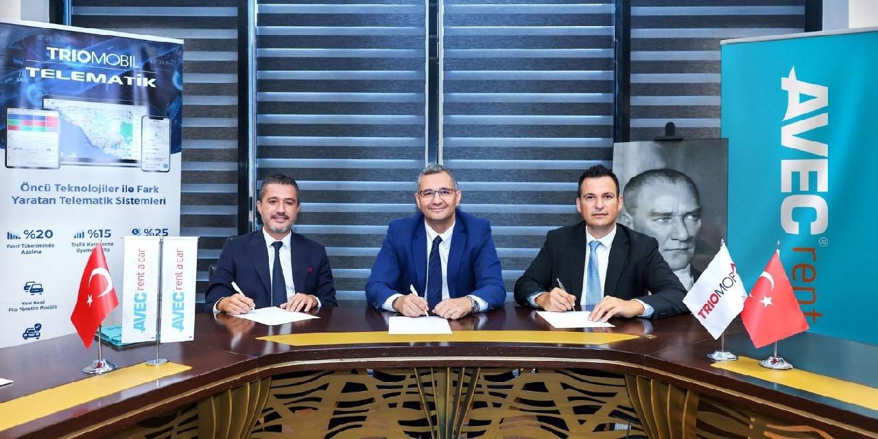 Avec Rent a Car ve Trio Mobil’den yapay zeka temelli büyük iş birliği