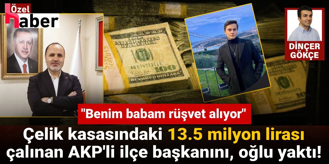 AKP’li isim, evindeki çelik kasada resmen hazine saklıyormuş!