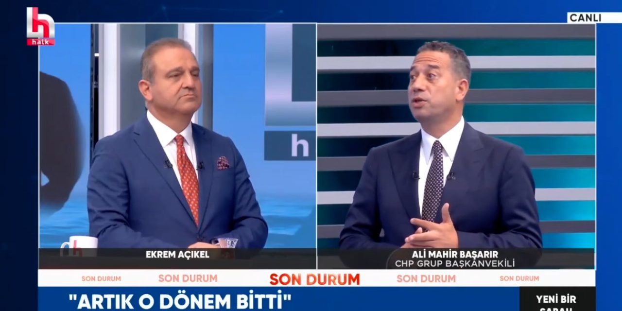 Ali Mahir Başarır kayyum Gürsel Tekin'e adres verdi
