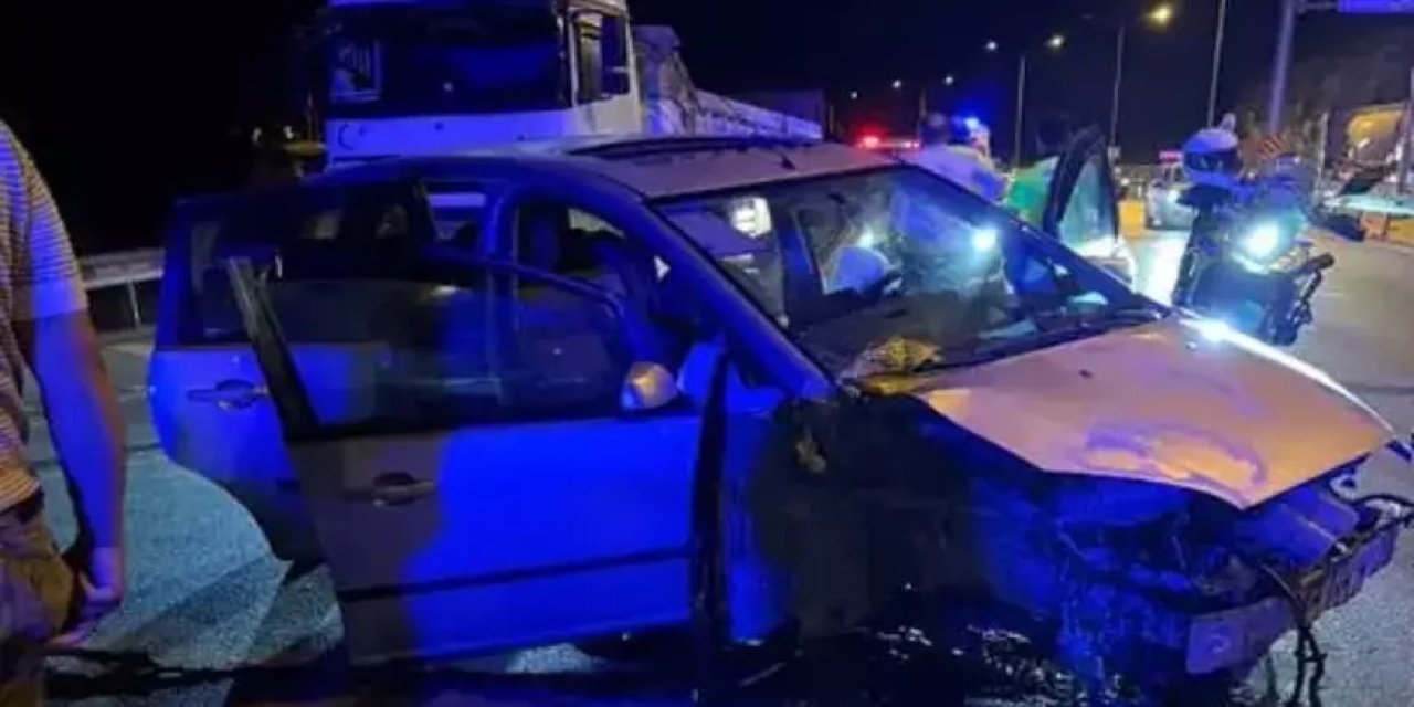 Amasya'da feci kaza: 1 kişi öldü 3 kişi yaralı