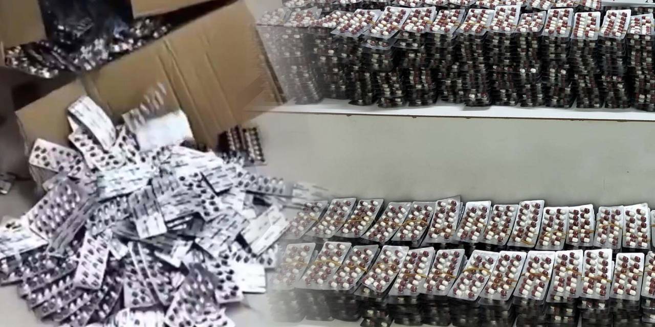 Kamyonette on binlerce uyuşturucu hap bulundu!