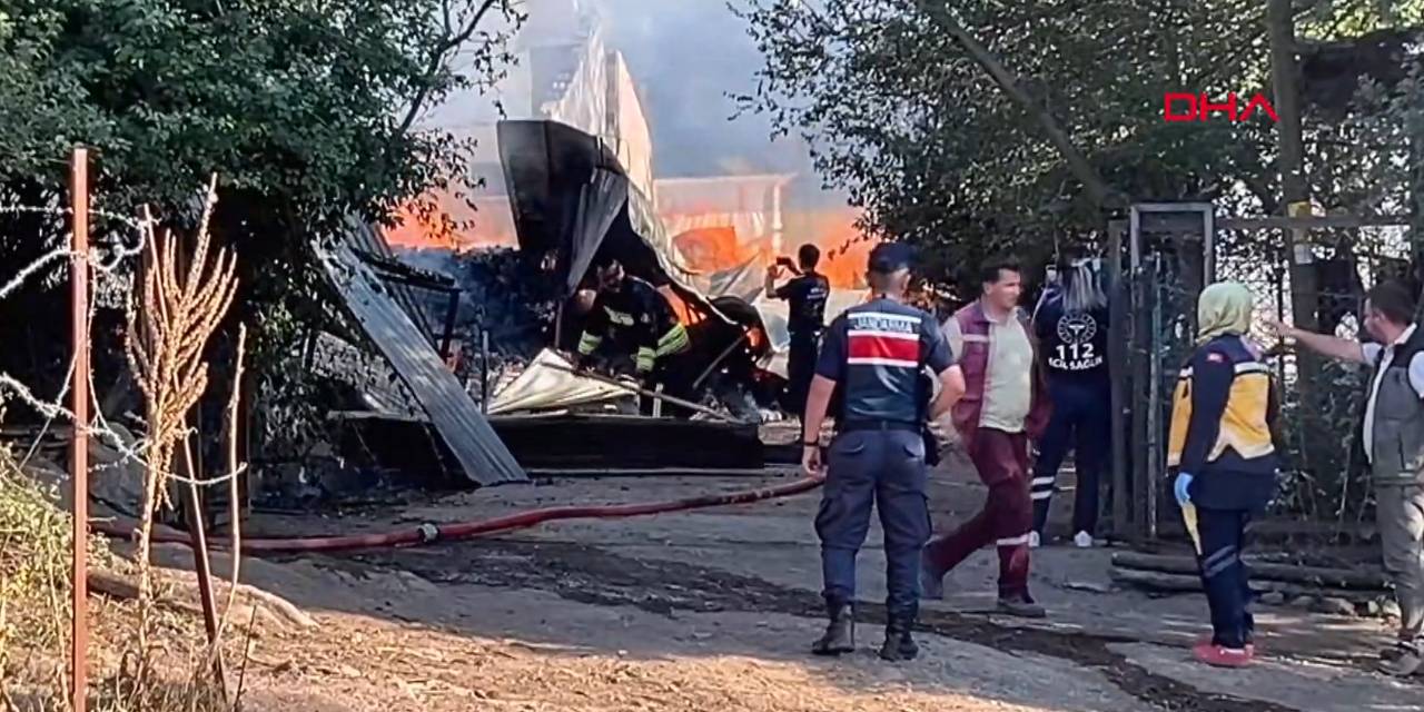 Bolu’daki yangında 12 yapı kullanılamaz hale geldi