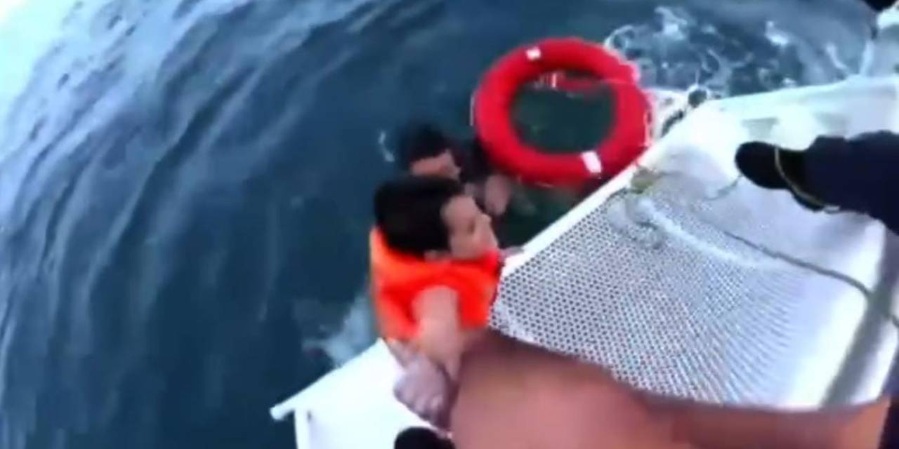 6 yaşındaki çocuk denizde 1200 metre sürüklendi