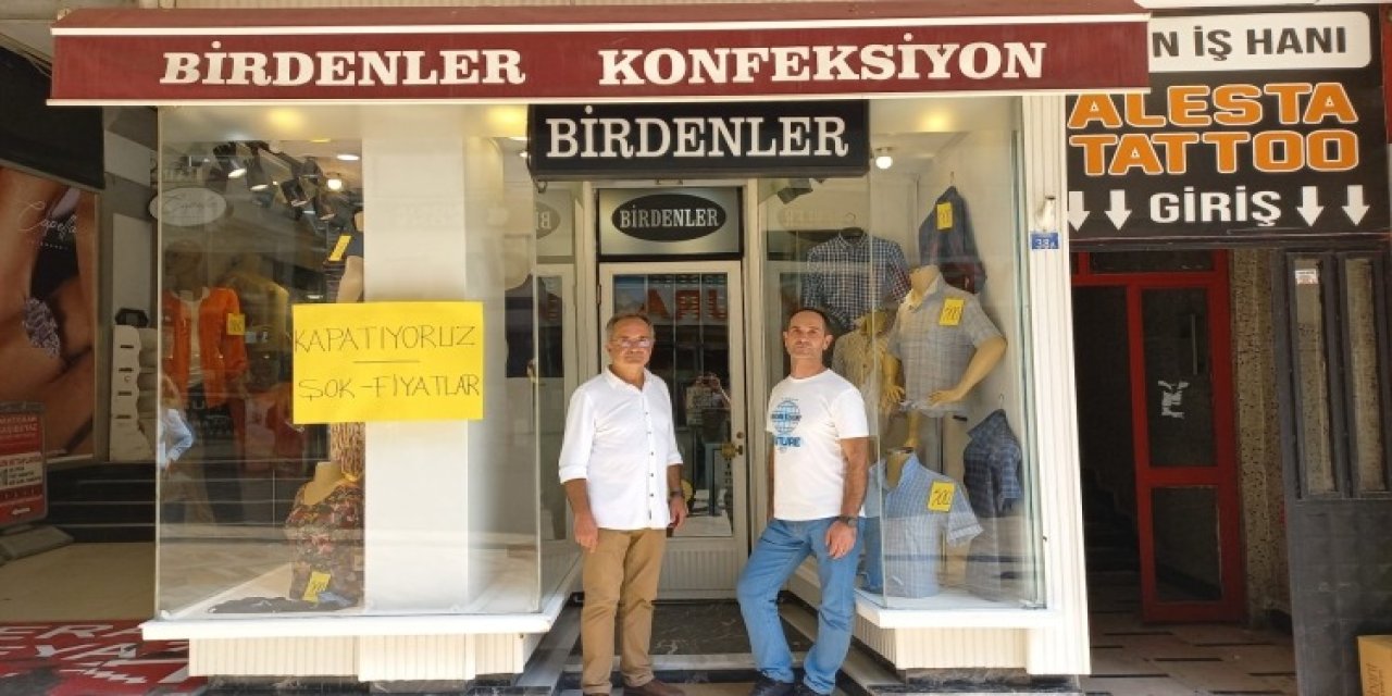 60 yıllık iş yerini kapattı: "Allah razı olsun" diyerek veda etti