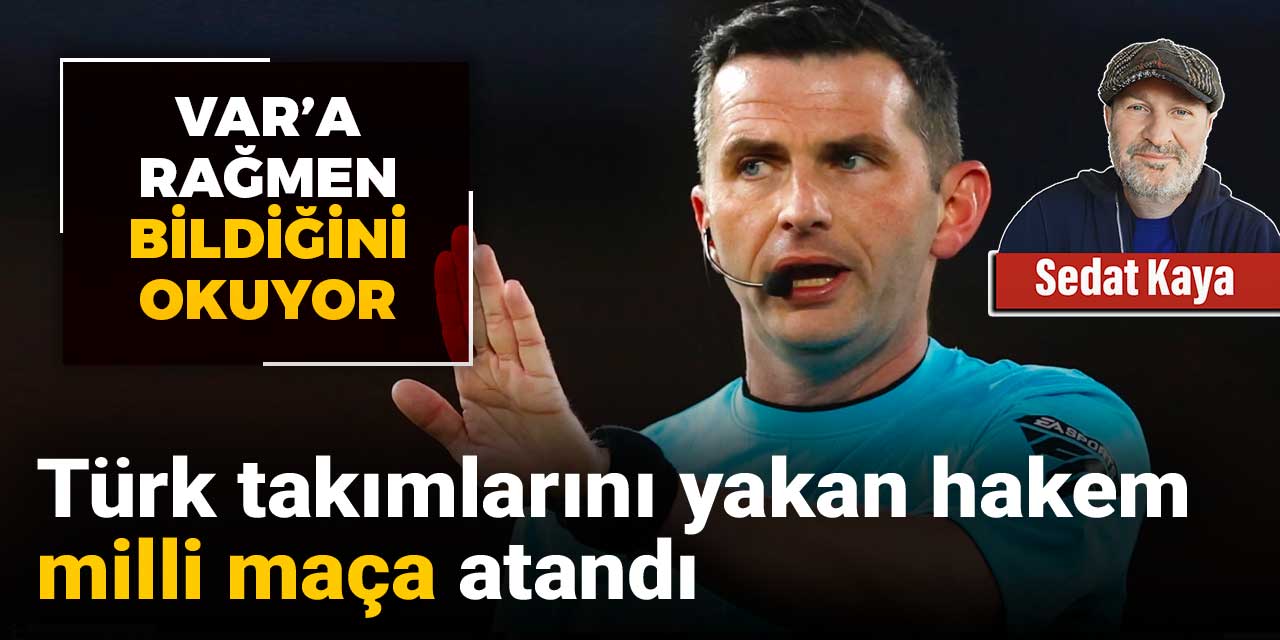 Türk takımlarını yakan hakem milli maça atandı: VAR'a rağmen bildiğini okuyor