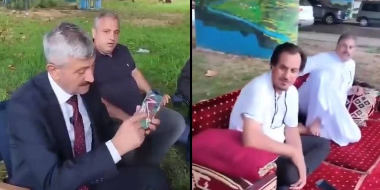 Trabzon'dan tapu alan Kuveytliyi AKP'li başkan köprü altında kutladı