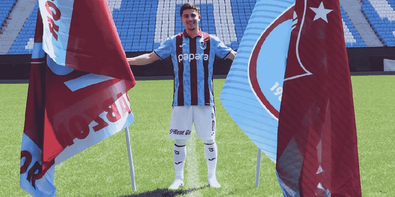 Trabzonspor'un yeni transferi formayı giydi