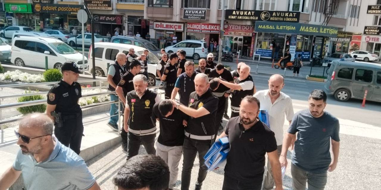 10 milyonluk 'change' araç operasyonu: 7 tutuklama