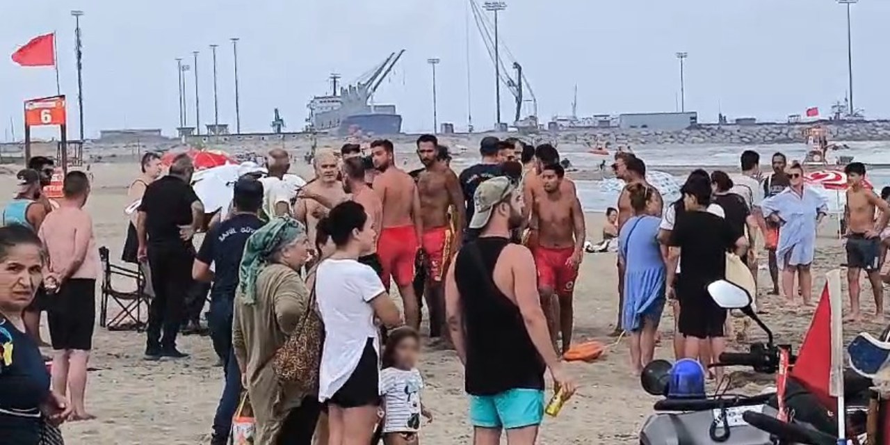 26 yıl hapisle aranan hükümlü boğulurken yakalandı