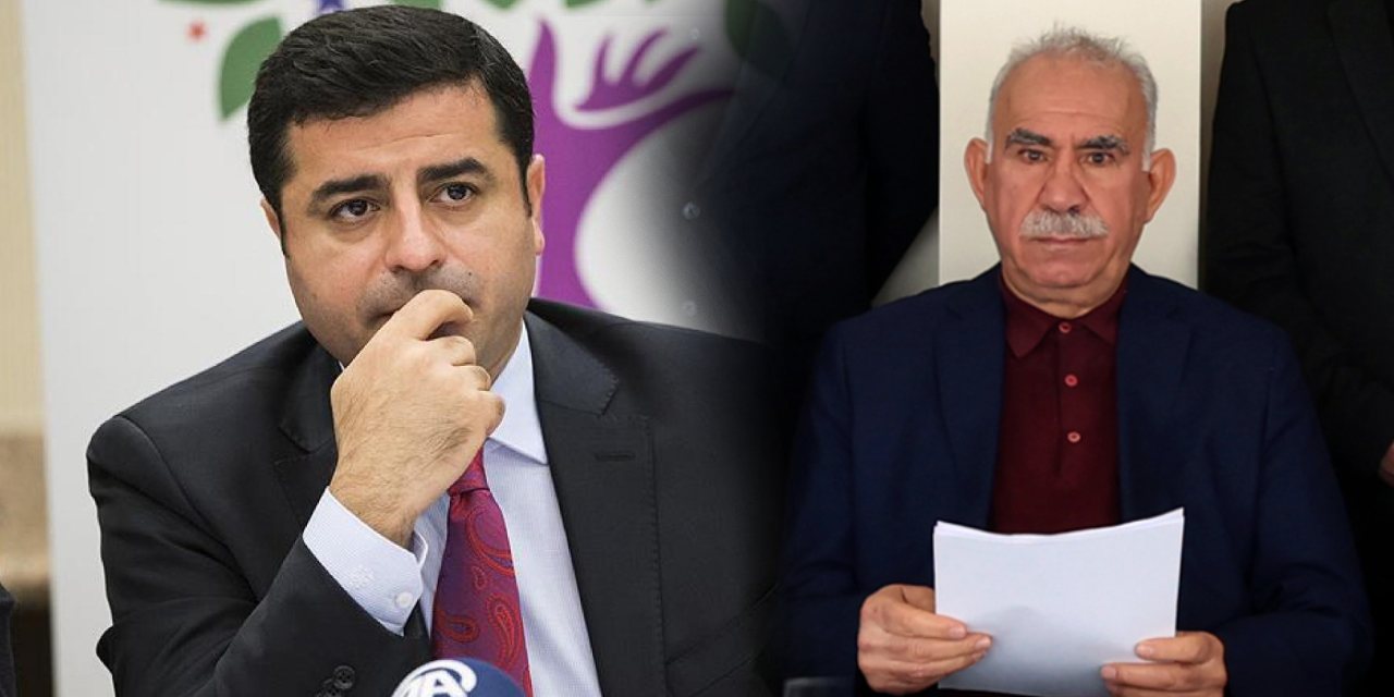 Öcalan Demirtaş'ı topa tuttu iddiası! "Erdoğan'a seni başkan yaptırmayacağız dememeliydi"