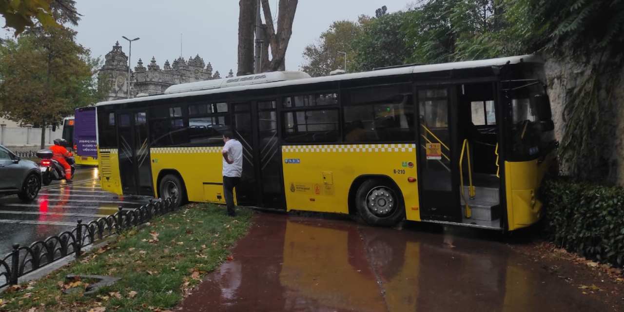 Beşiktaş'ta İETT kazası