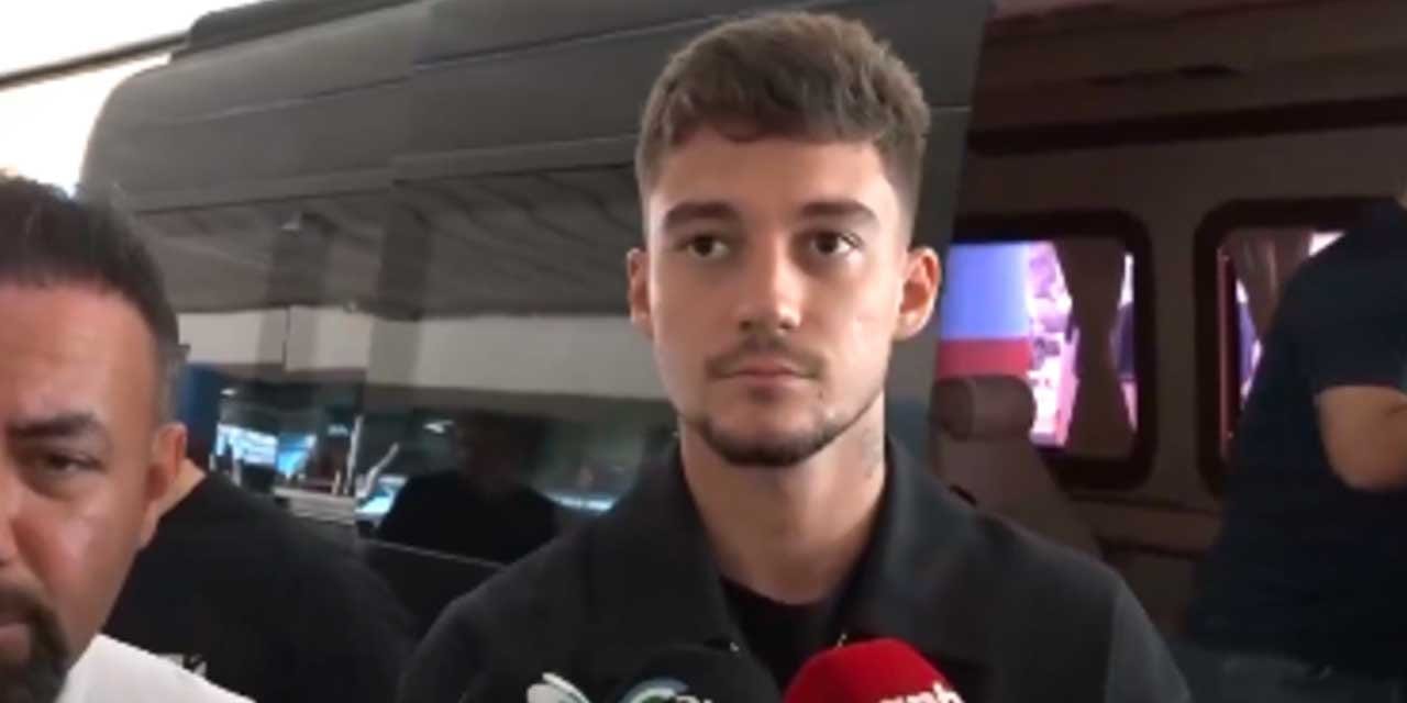 Ernest Muçi Trabzon'da: İşte ilk sözleri