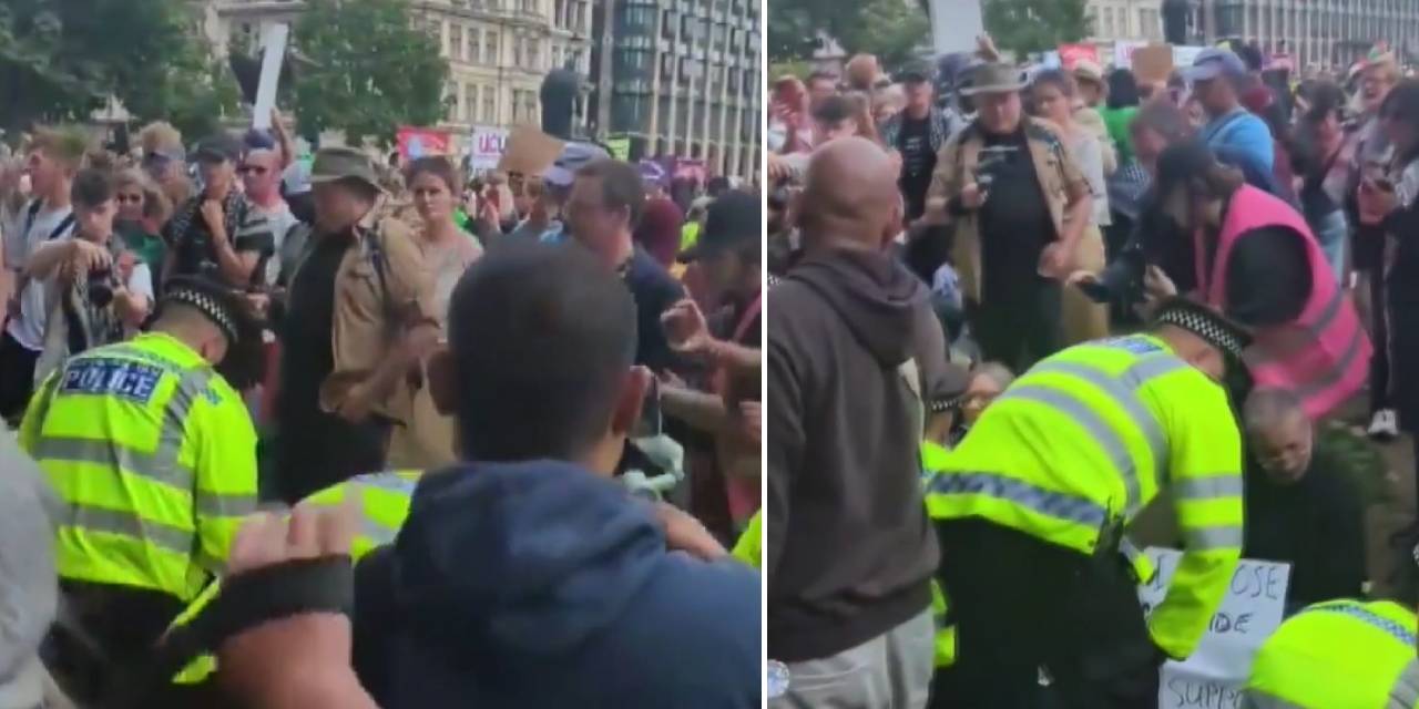 Londra’da Gazze protestosu