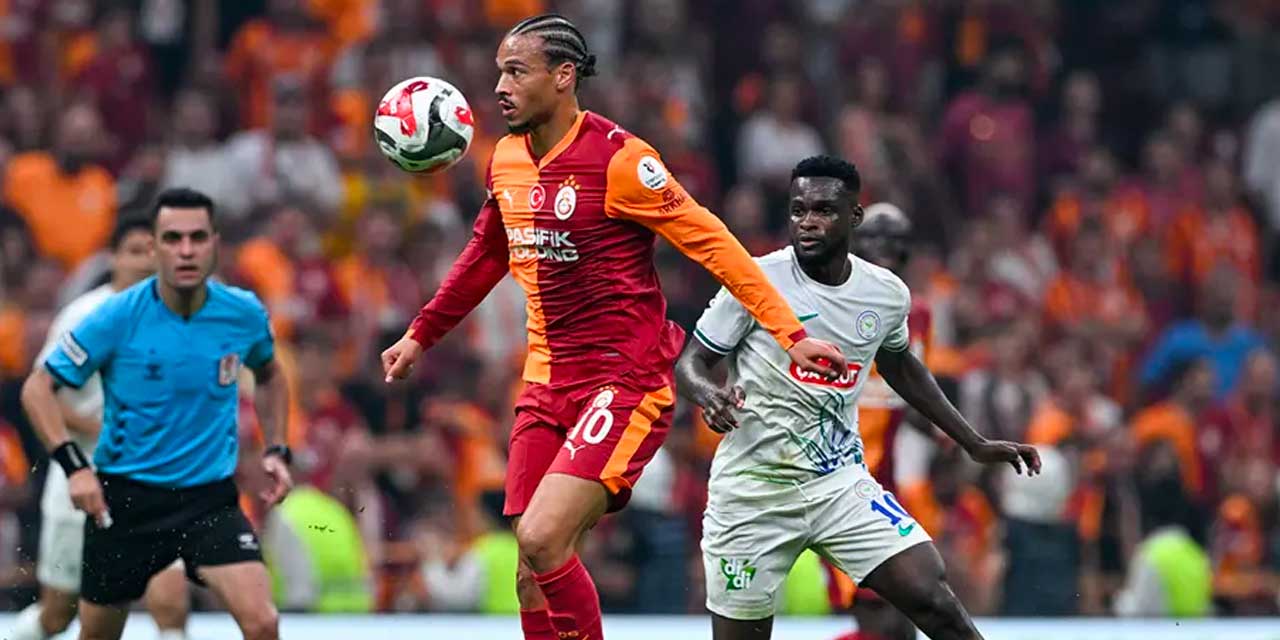 Galatasaray Çaykur Rizespor maçında yaşanan skandalın faturasını kesti