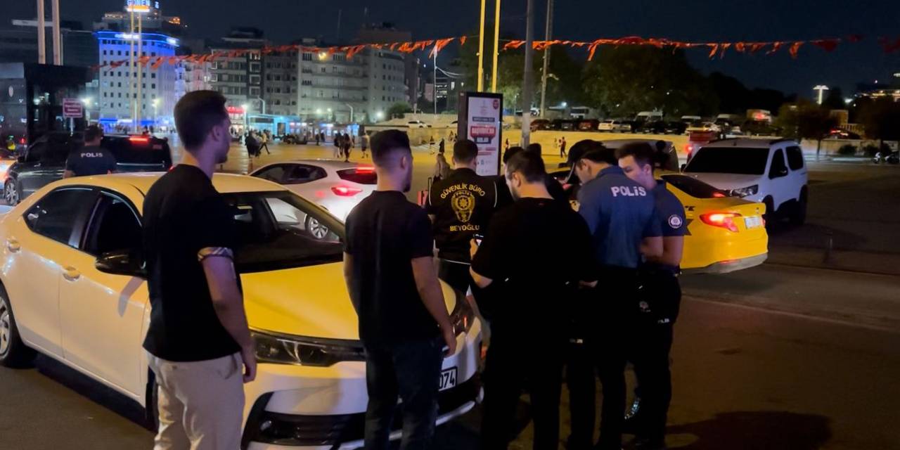 Beyoğlu’nda ‘Huzur İstanbul’ denetimi