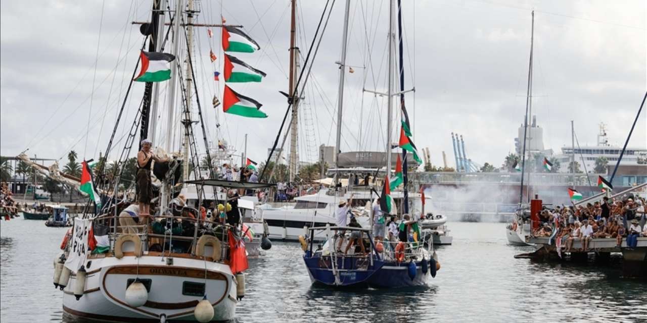 Gazze’ye yardım götüren Sumud Filosu'ndan açıklama geldi