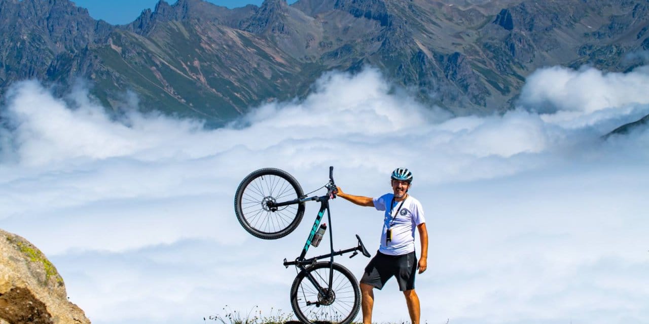 Bisiklet sevdalıları Kaçkar Dağı'nda buluştu