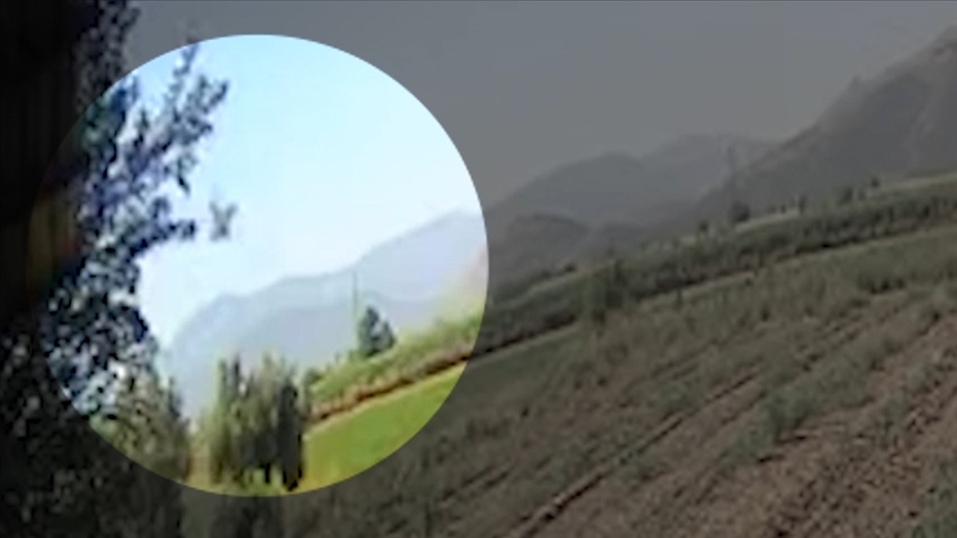 Pilotun hayatını kaybettiği kazanın görüntüleri ortaya çıktı