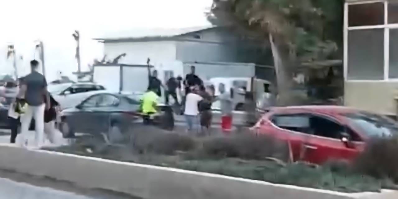 Sahilde gerilim: Polis, kavgayı havaya ateş açarak bitirdi