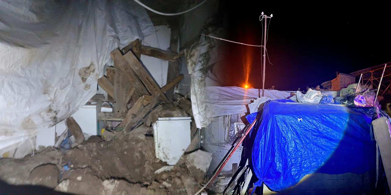 Ev bir anda göçtü! 2 çocuk hayatını kaybetti