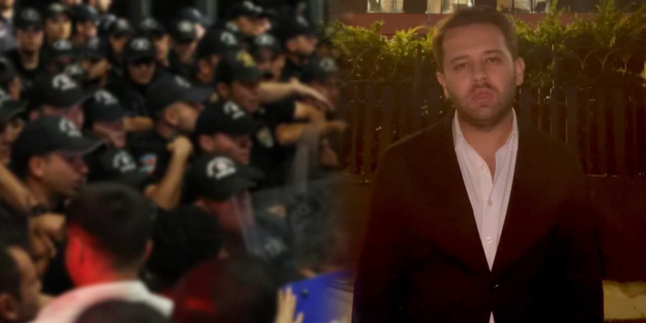 Abluka altına alınan CHP İstanbul'da bir gözaltı