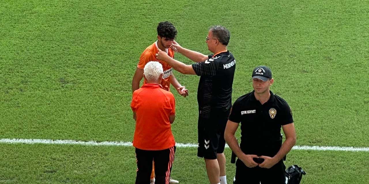 Adanaspor'un oyuncusuna Menemen doktoru baktı