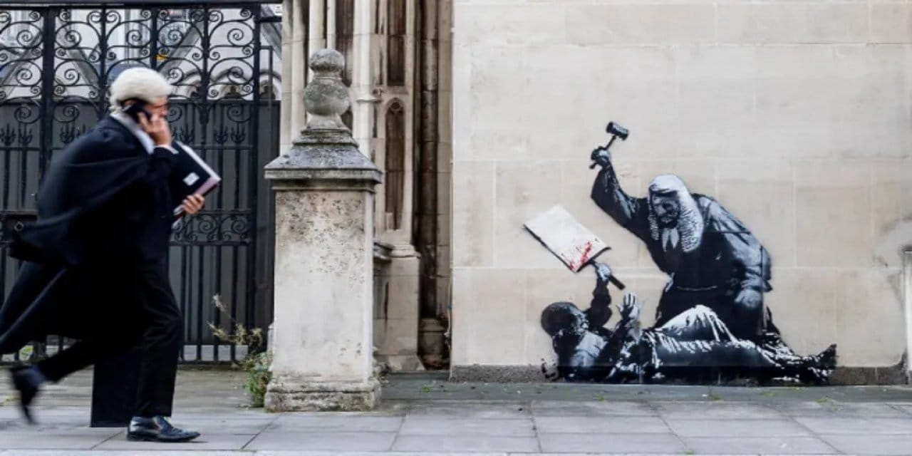 Banksy'nin yeni eseri ortaya çıktı