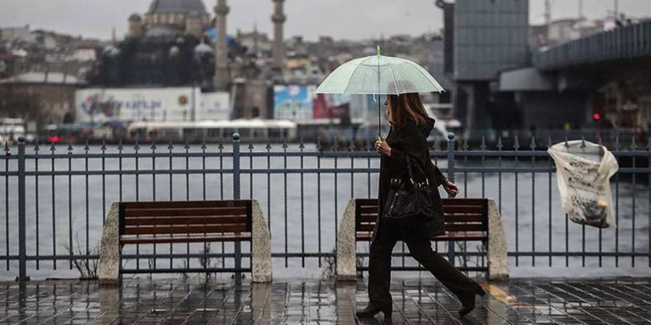 İstanbul dahil 13 il için yağmur uyarısı