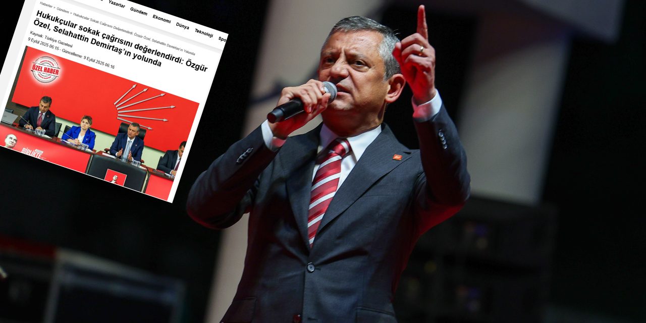 İktidar medyasından Özgür Özel'e tehdit gibi haber