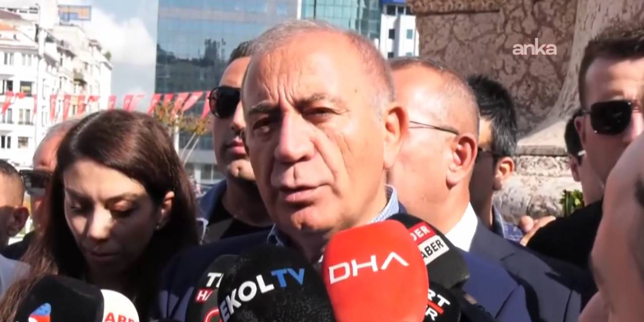 Kayyum Gürsel Tekin Taksim’de konuştu: Yaptıklarımız yapacaklarımızın teminatıdır