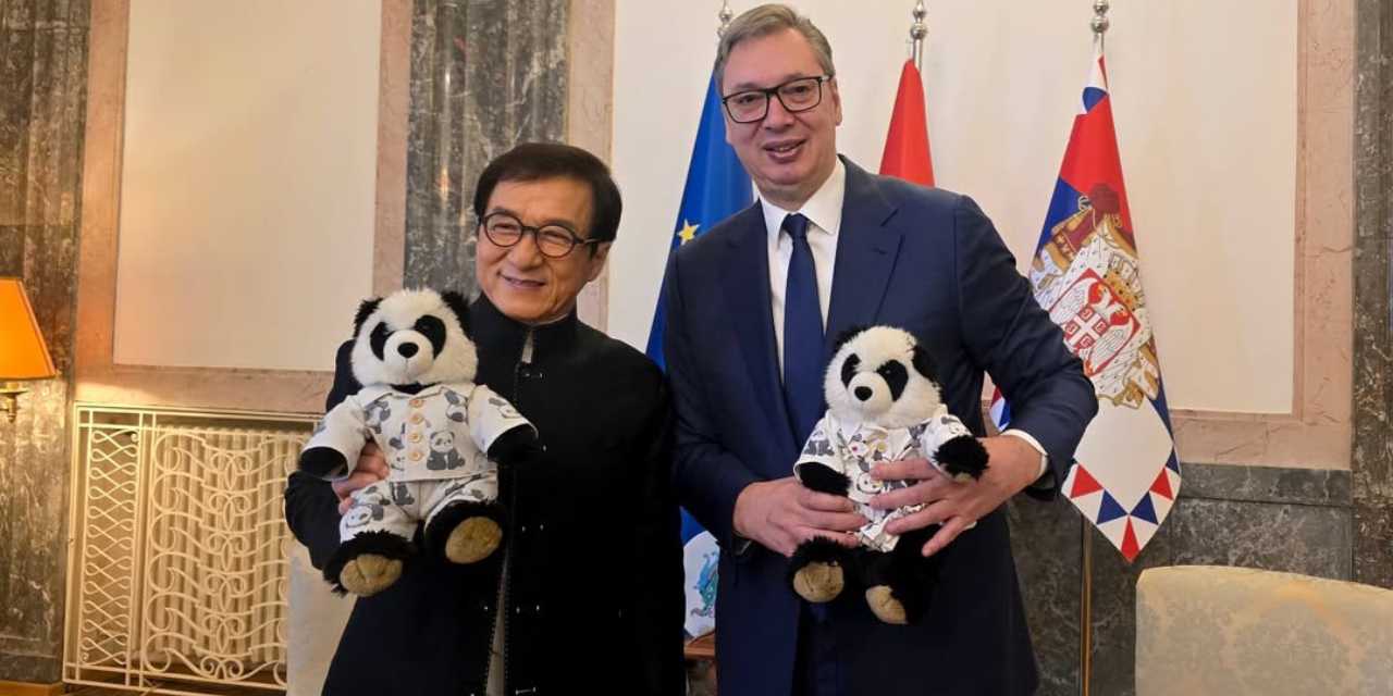 Sırbistan Cumhurbaşkanı Usain Bolt'un ardından Jackie Chan'i seçti