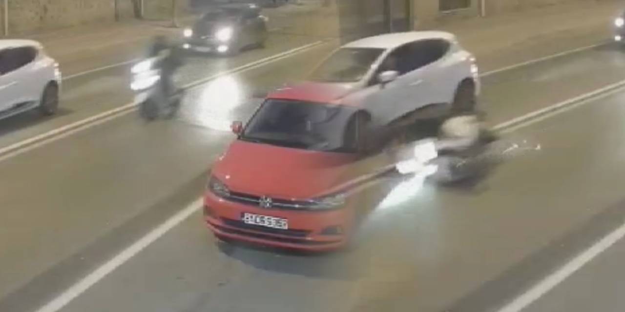 Yola dökülen yağ kazaya davetiye çıkardı!