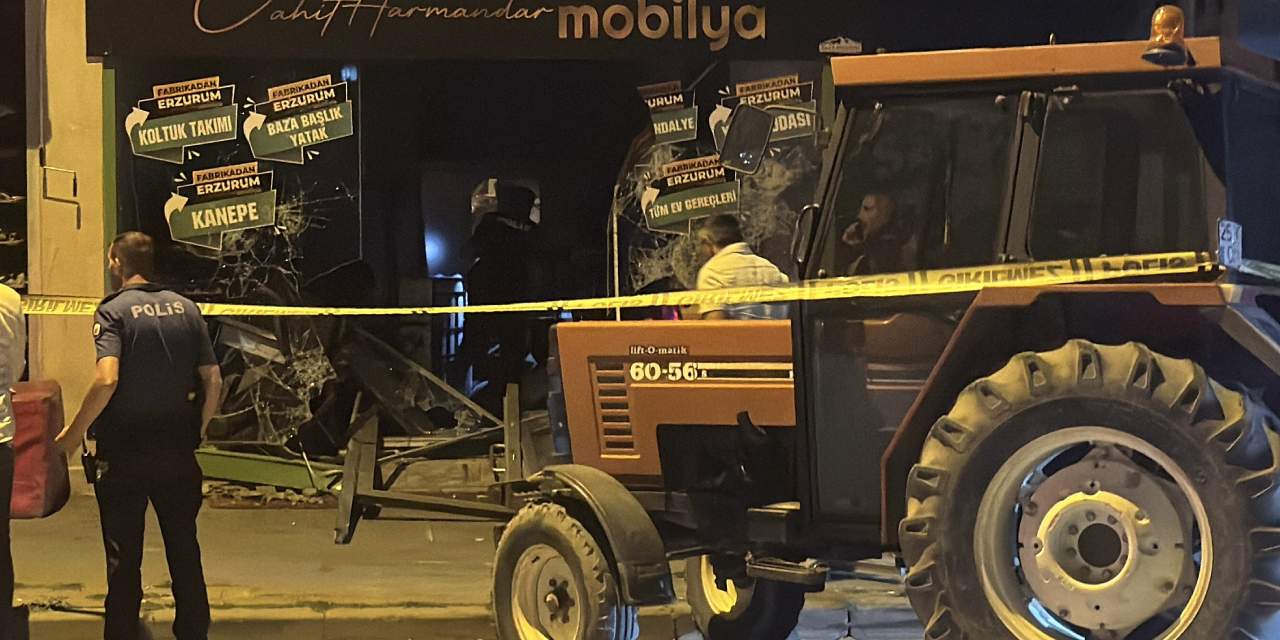 Esnaf kavgasında traktörler konuştu: 1 kişi tutuklandı