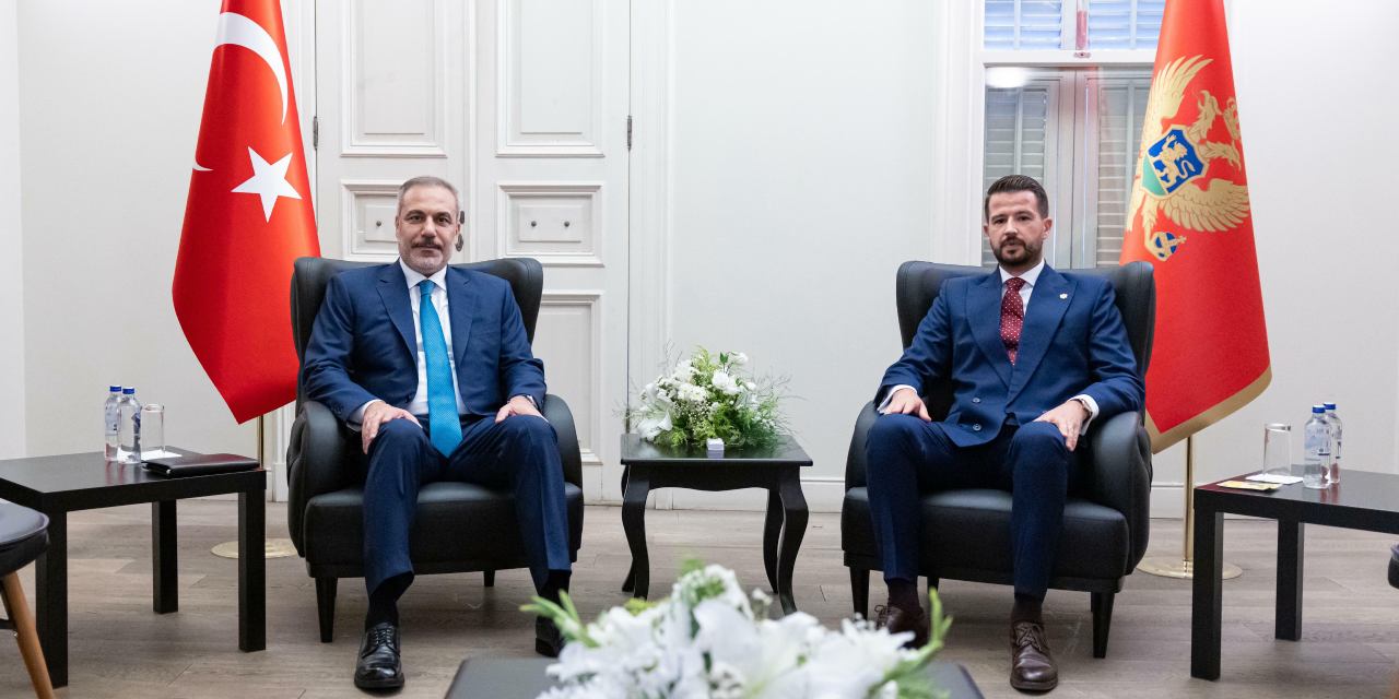 Dışişleri Bakanı Fidan, Karadağ Cumhurbaşkanı tarafından kabul edildi