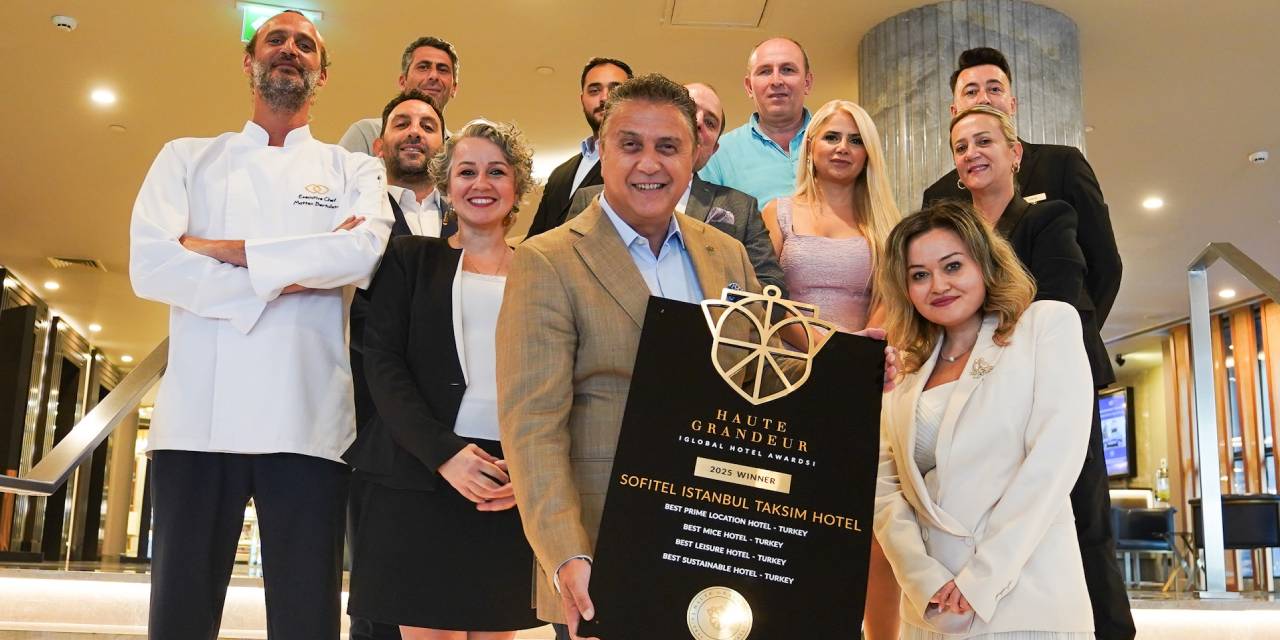 Taksim’deki otel, küresel sahnede ödüllere doymadı
