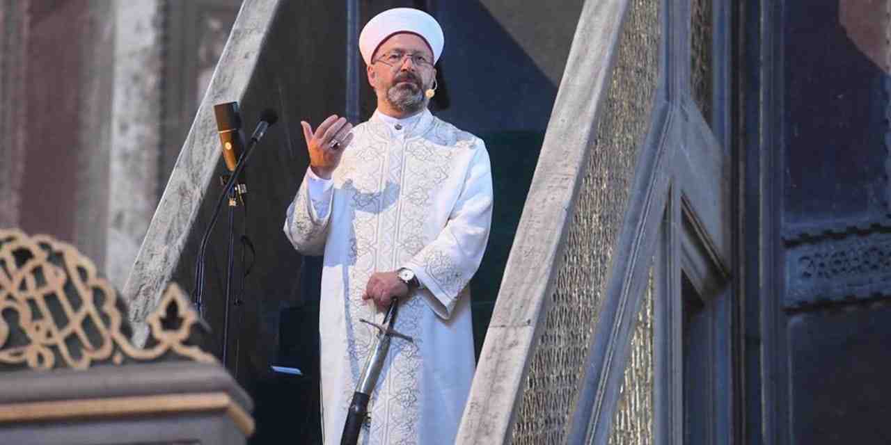 Diyanet’in seyahat rekortmeni Ali Erbaş son ziyaretini saklamış