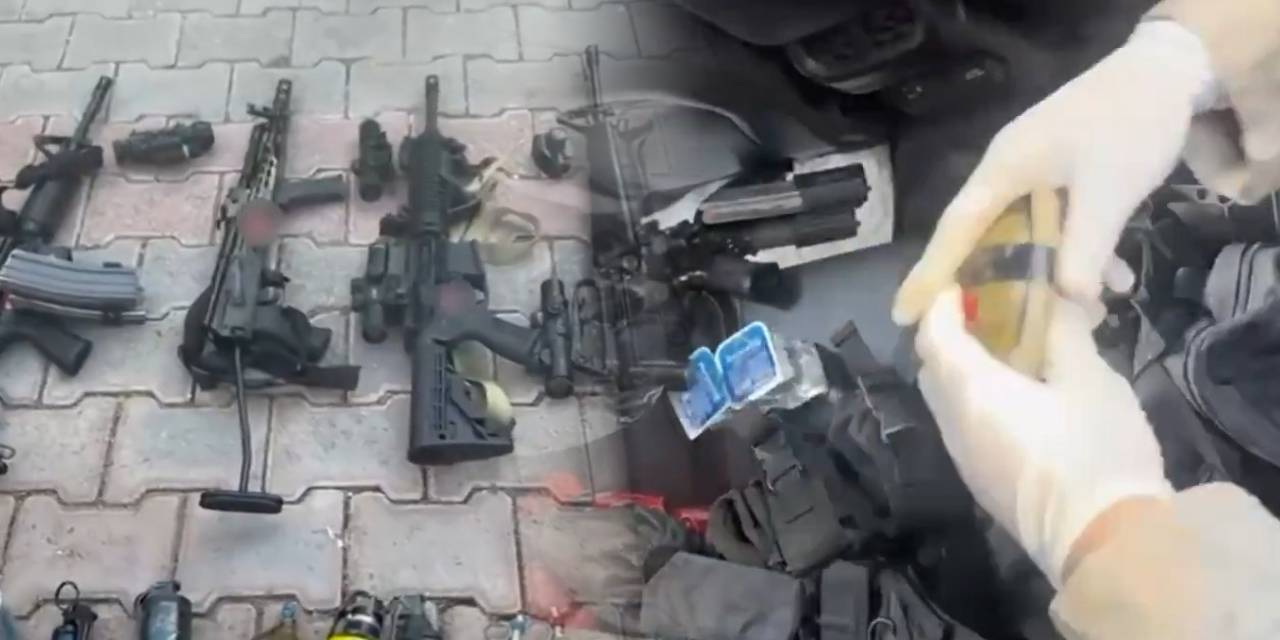 Kaçakçılık operasyonunda 2 tutuklu! Evi cephaneliğe çevirmişler