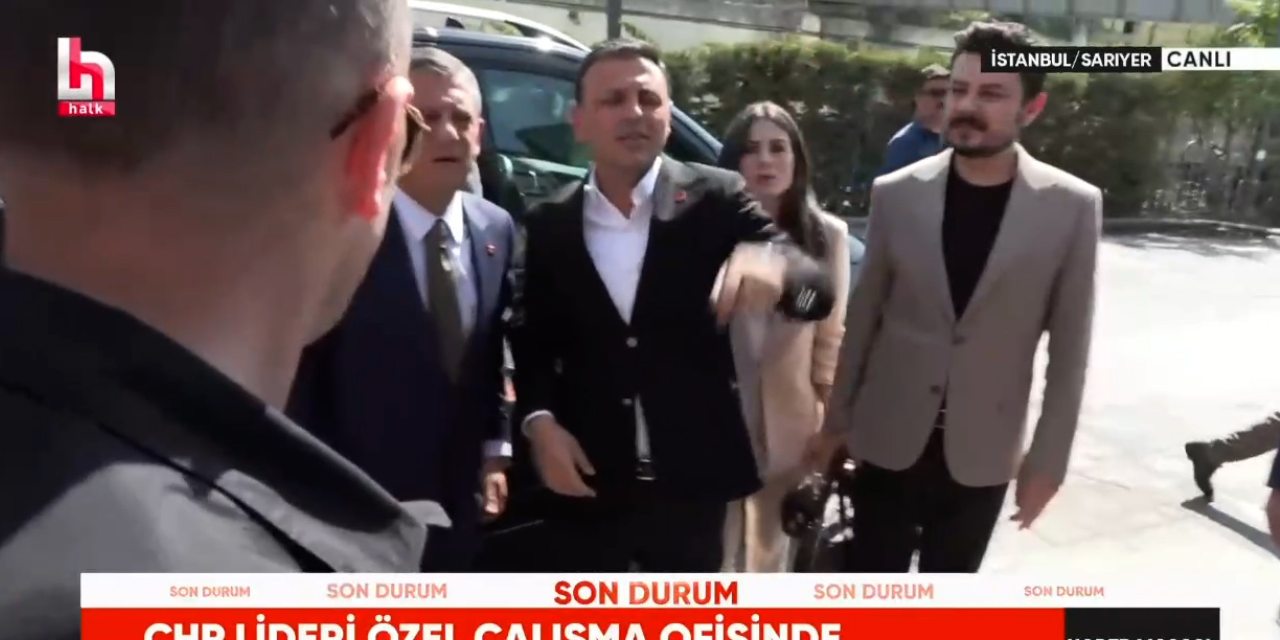 Son Dakika | Özgür Özel CHP'nin Sarıyer'deki binasında! Polis ablukası kalktı