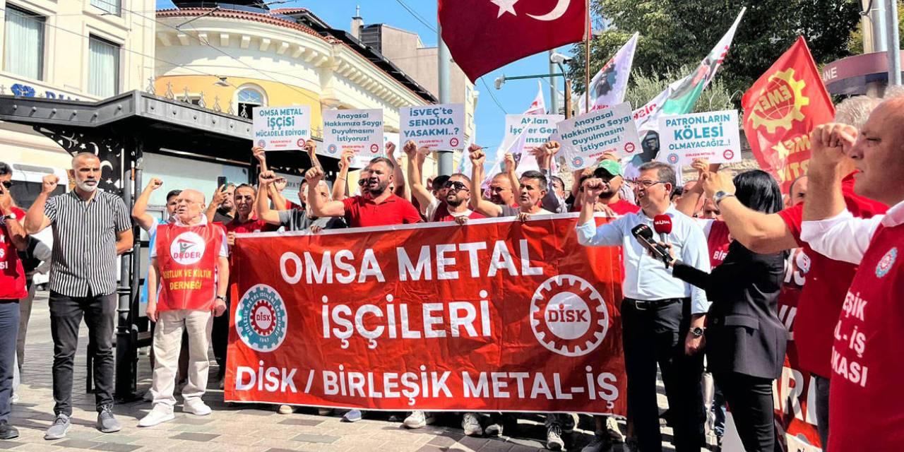 Metal işçileri 65 gündür grevde: Konsolosluk önüne yürüdüler