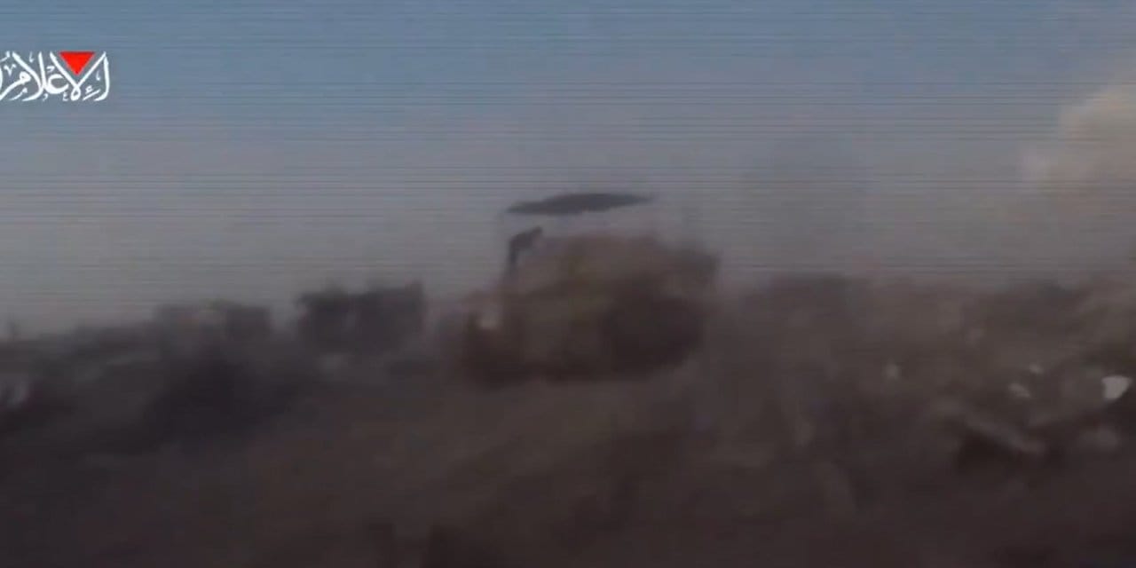 4 İsrail askeri öldürülmüştü: Filistinliler tanka saldırının görüntüsünü paylaştı